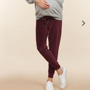 Jessica Simpson Velour Jogger Maternity